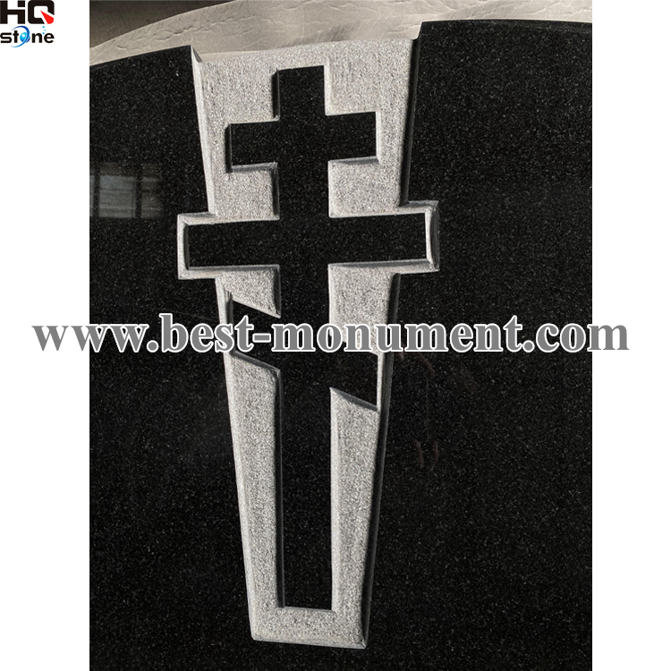 marble monuments on the grave